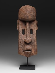 Avcı maskesi (dannana), 20. yüzyılın başlarından ortalarına kadar (ahşap ve kabuklanma) by Culture Dogon