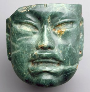 Maske, MÖ 900-400 (jadeit)