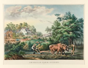 Amerikan Çiftlik Sahneleri./ No. 1 by Currier and Ives