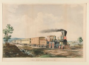 Ekspres Tren by Currier and Ives
