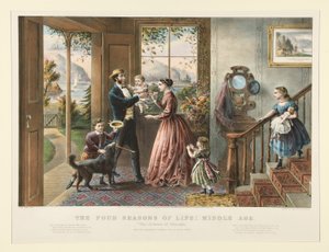 Hayatın Dört Mevsimi: Orta Çağ (s. 1079) by Currier and Ives