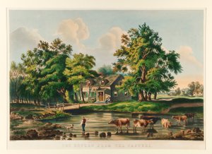 Çayırdan Dönüş by Currier and Ives