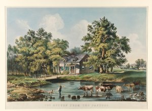 Çayırdan Dönüş by Currier and Ives