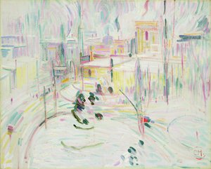 Kışın Berlin, 1912-14 by Curt Herrmann