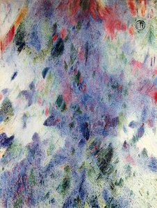 Clematis (tuval üzerine yağlı boya) by Curt Herrmann