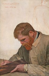 Max Klinger, 1900 civarı (resim) by Curt Stoeving