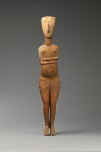 Kadın figürü, MÖ 2600-2400 (mermer)