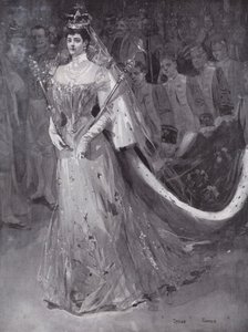 Kraliçe Alexandra, kendisi ve Kral Edward VII