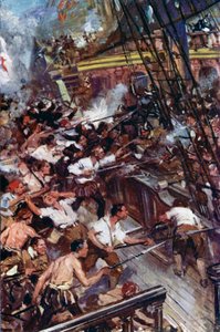 Illustration for Westward Ho!  by Cyrus Cuneo