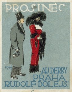 ARALIK AYI. Au Derby Rudolf Dole modası, Prag by Czech School