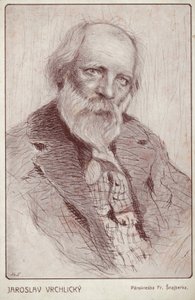 Jaroslav Vrchlicky (1853-1912), Çek şair by Czech School