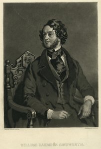 William Harrison Ainsworth, 1841 dolayları (mezzotint) by D McClise