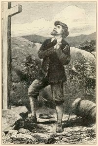John Bunyan'ın "Hacının Bu Dünyadan, Gelecek Olana İlerlemesi" kitabından haçtan önce Hıristiyan