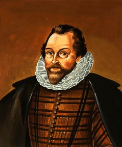 Sir Francis Drake (kağıt üzerine guaj boya)