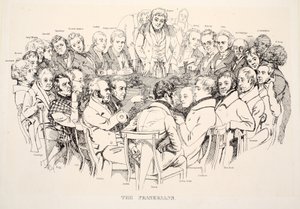 Fraseryanlar, pub. 1835 (gravür) by Daniel Maclise