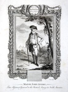 Binbaşı John Andre, Kuzey Amerika