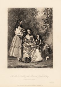Sarah Elizabeth, Susannah ve Sophia Copley, John Copley