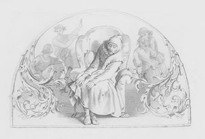 Shakespeare, Her Şeyin Son Sahnesi (gravür) by Daniel (after) Maclise