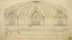 Orkestra Salonu, Chicago, Illinois, Bölüm, 1904.