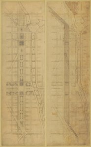 Levha 78 2 Chicago Planından Çizimler, 1909: Önerilen Yer ve Yerleşim Yeri... by Daniel Burnham