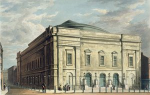 Londra'daki Theatre Royal, Drury Lane, Benjamin Wyatt tarafından 1812, 1826'da tasarlandı