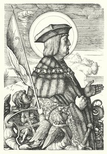 Maximilian I, Kutsal Roma İmparatoru, St George olarak