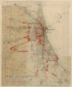 Chicago Planı, Chicago, Illinois, Demiryolu Devreleri Şeması