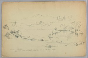 Ammonoosuc Nehri ve Beyaz Dağlar, N.H. by Daniel Huntington