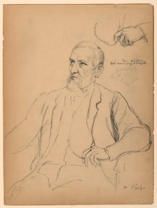 John Jay Phelps Oturmuş, Ayrı El ve Zincir Çalışması by Daniel Huntington