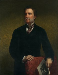 John Taylor Johnston, 1875. by Daniel Huntington