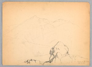 Mt. Jefferson, Glen House, New Hampshire by Daniel Huntington
