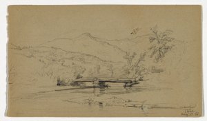 Mansfield Dağı, Stowe, Vermont by Daniel Huntington