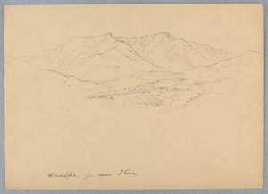 Mansfield Dağı, Stowe, Vermont yakınlarında by Daniel Huntington