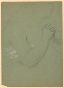 A Magdalen için Çalışma, F by Daniel Huntington