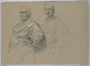 "Titian Gösterisi" için Çalışma by Daniel Huntington