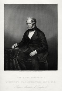 Henry John Temple, 3. Vikont Palmerston, İngiliz devlet adamı, c1880 by Daniel John Pound