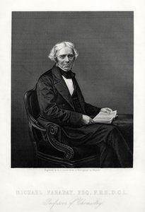 Michael Faraday, İngiliz bilim adamı, c1880 by Daniel John Pound