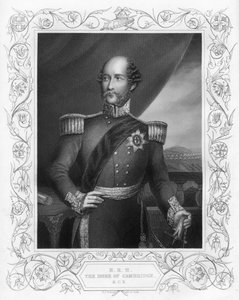 Prens George 1819-1904, Cambridge Dükü, 1857. by Daniel John Pound