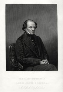 Çok Saygıdeğer John Russell, 1 Earl Russell, İngiliz Liberal devlet adamı, c1880 by Daniel John Pound