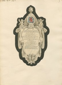 Acton Kilisesi'nden Francis Stratford Anıtı by Daniel Lysons