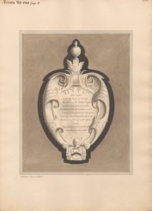 Hendon Kilisesi'nden Charles Mordaunt Anıtı by Daniel Lysons