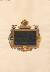 East Ham Kilisesi'nden Elizabeth Heigham Anıtı by Daniel Lysons