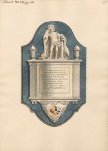 Norwood Kilisesi'nden Isabella Nelson Anıtı by Daniel Lysons