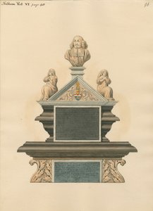 James Smith ve karısı Sarah Smith'in anısına by Daniel Lysons