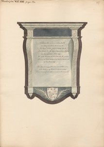 Harlington Kilisesi'nden John William Anıtı by Daniel Lysons