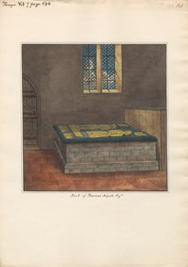 Hayes Kilisesi'nden Thomas Higate Mezarı by Daniel Lysons