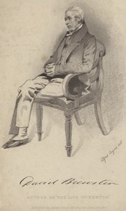 David Brewster  by Daniel Maclise