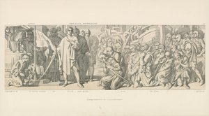 Kutsanmış Afişe Saygı Gösterilen by Daniel Maclise