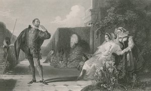 Malvolio, On İkinci Gece by Daniel Maclise