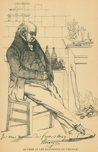 Pierre Jean de Beranger by Daniel Maclise